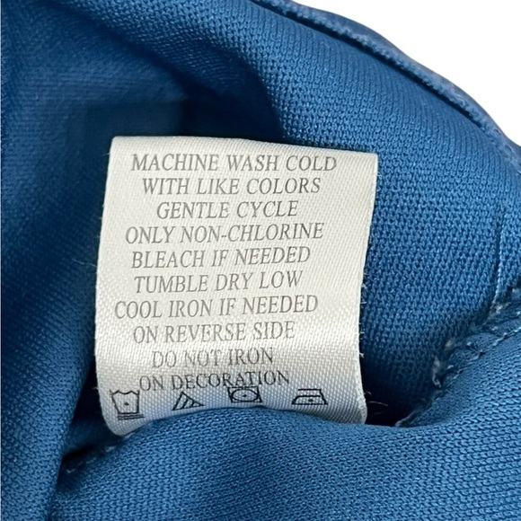 Almost Famous Blue Floral Sleeveless Shark-Bite Dress With Open Back - Small - Picture 12 of 12